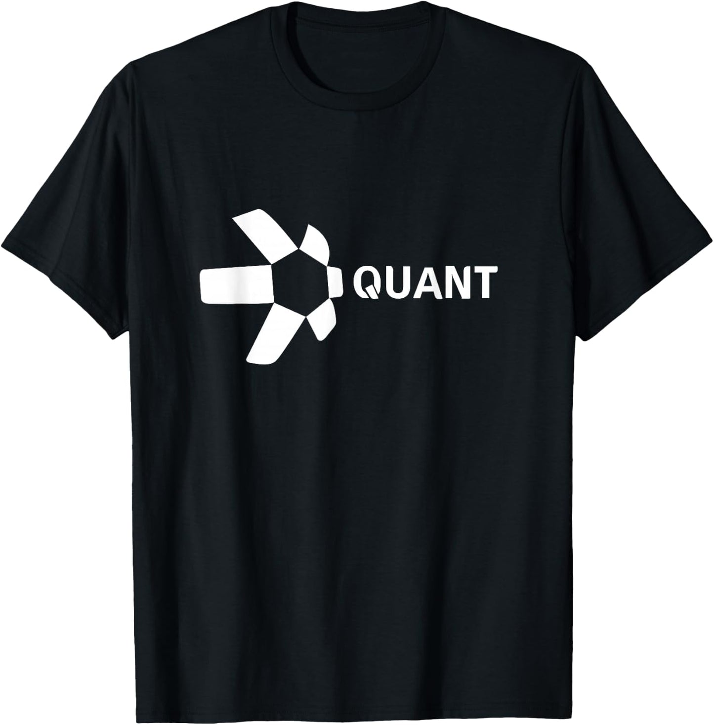 Quant Logo | The Quant Crypto and QNT T-Shirt - T-Shirt | Black