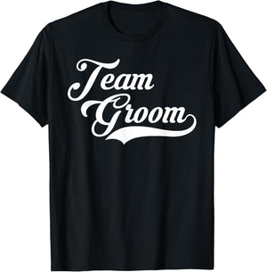 Kids Team Groom Wedding T Shirt 8 Royal Blue T-Shirt - T-Shirt | Black