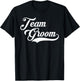 Kids Team Groom Wedding T Shirt 8 Royal Blue T-Shirt - T-Shirt | Black