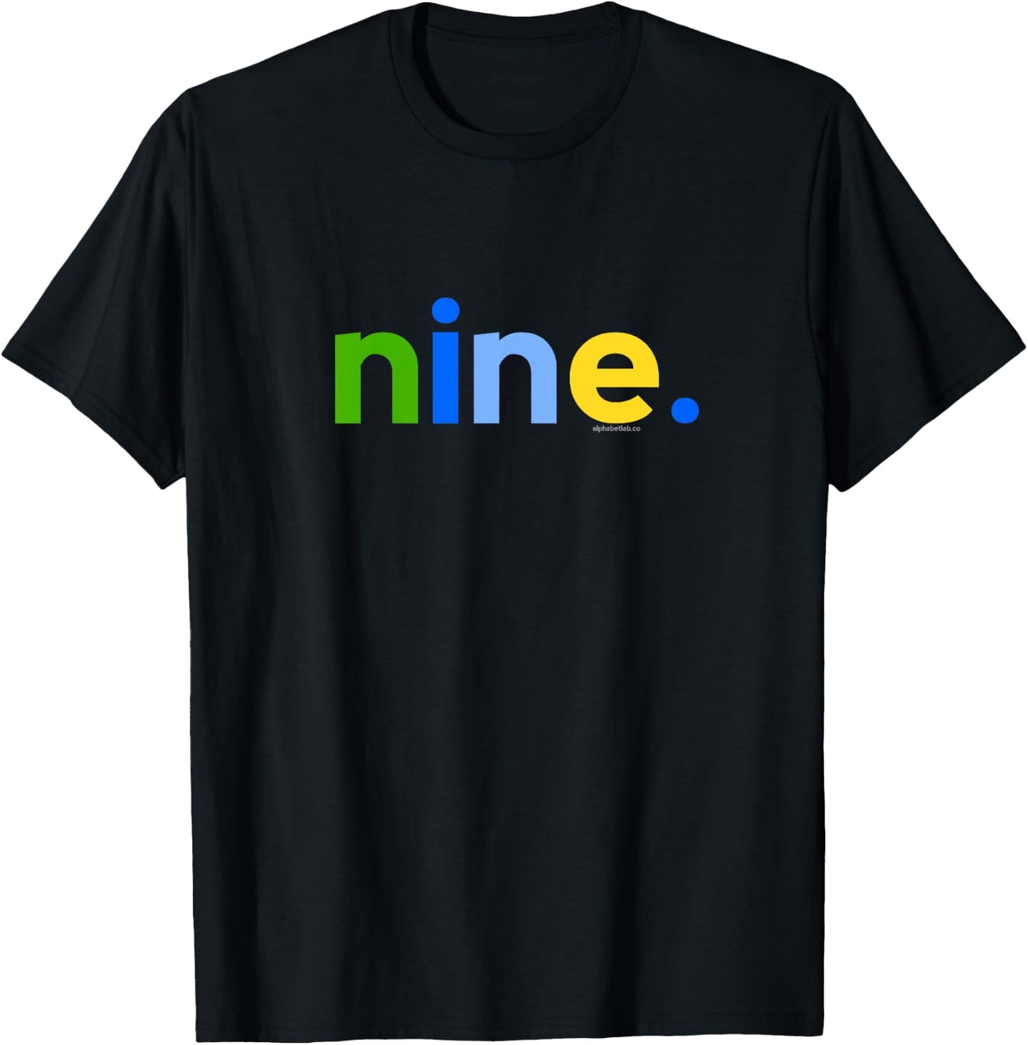 Kids 9th Birthday Shirt Boy 9 Year Old Nine | Party Ideas Age 9 T-Shirt - T-Shirt | Black