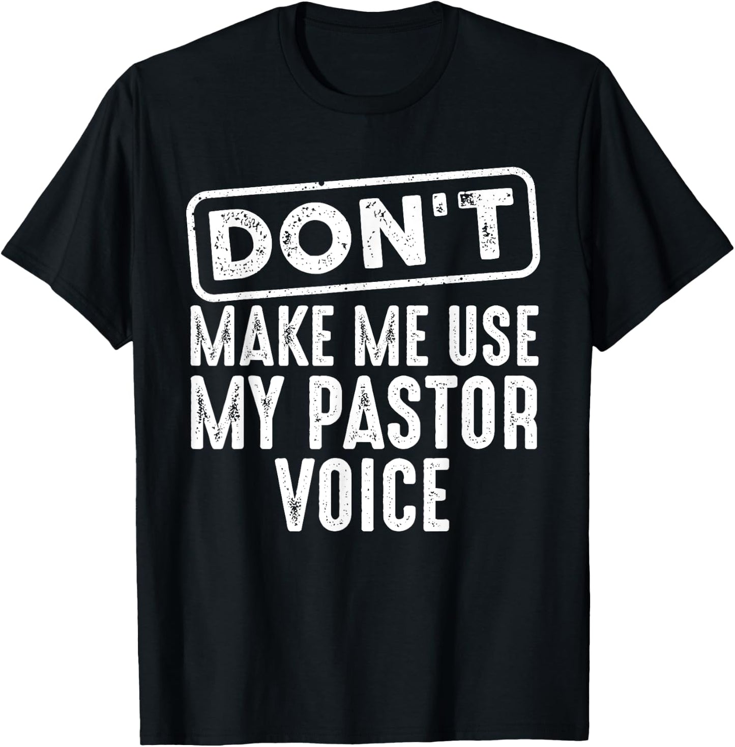 Funny Pastor Art Women Christian Preacher Priest T-Shirt - T-Shirt | Black