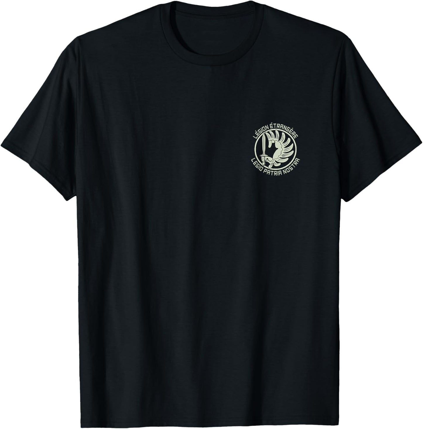 French Legion Etrangere Foreign French Paratrooper Veteran T-Shirt - T-Shirt | Black