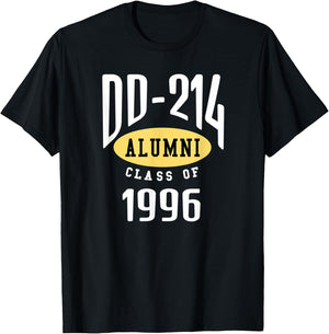 DD 214 Alumni Veteran T-Shirt - T-Shirt | Black