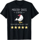 Muscovy Duck Review, Funny Cute Pet Bird Farm Farmer Farming T-Shirt - T-Shirt | Black