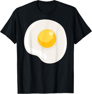 Halloween Egg Omelette Costume Shirt for Kids, Men, Women T-Shirt - T-Shirt | Black