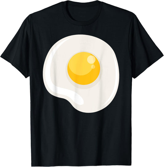 Halloween Egg Omelette Costume Shirt for Kids, Men, Women T-Shirt - T-Shirt | Black