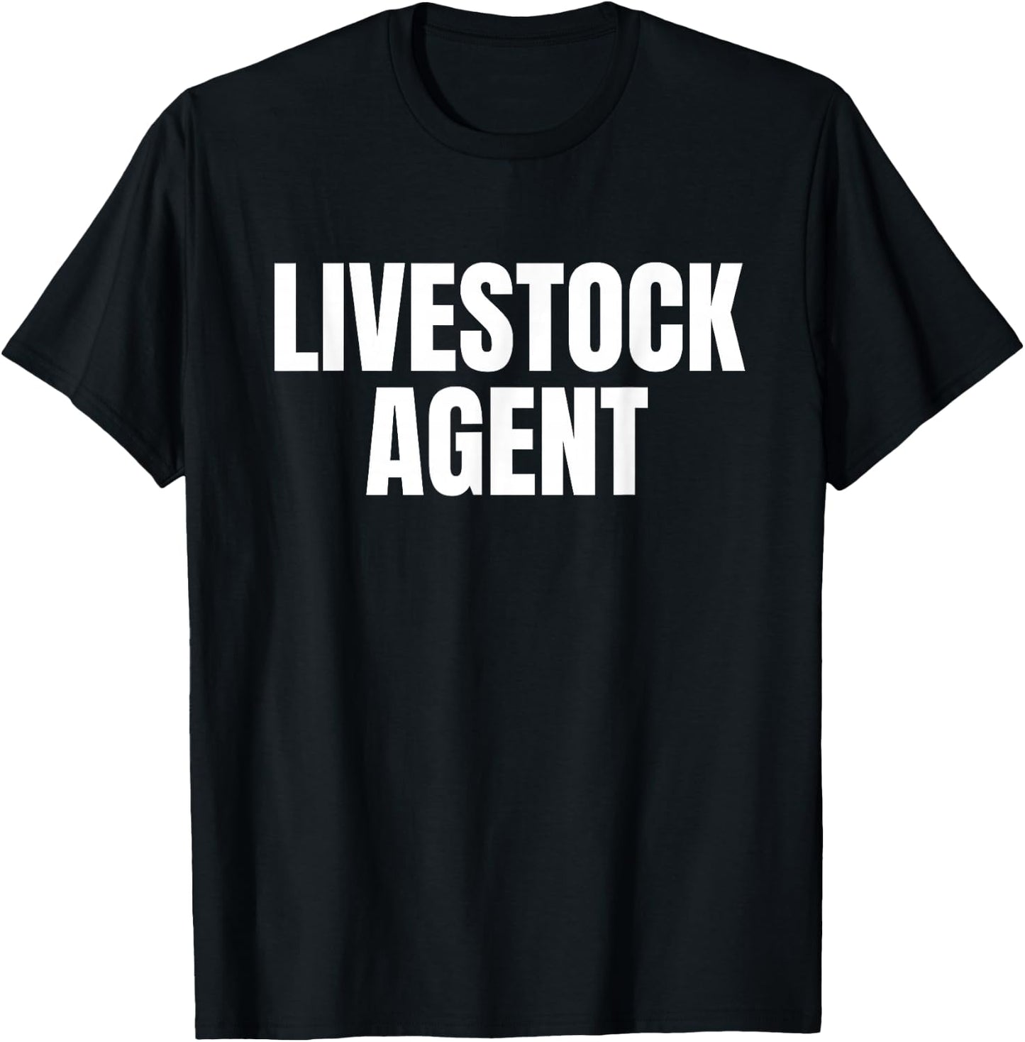 Livestock Agent T-Shirt - T-Shirt | Black