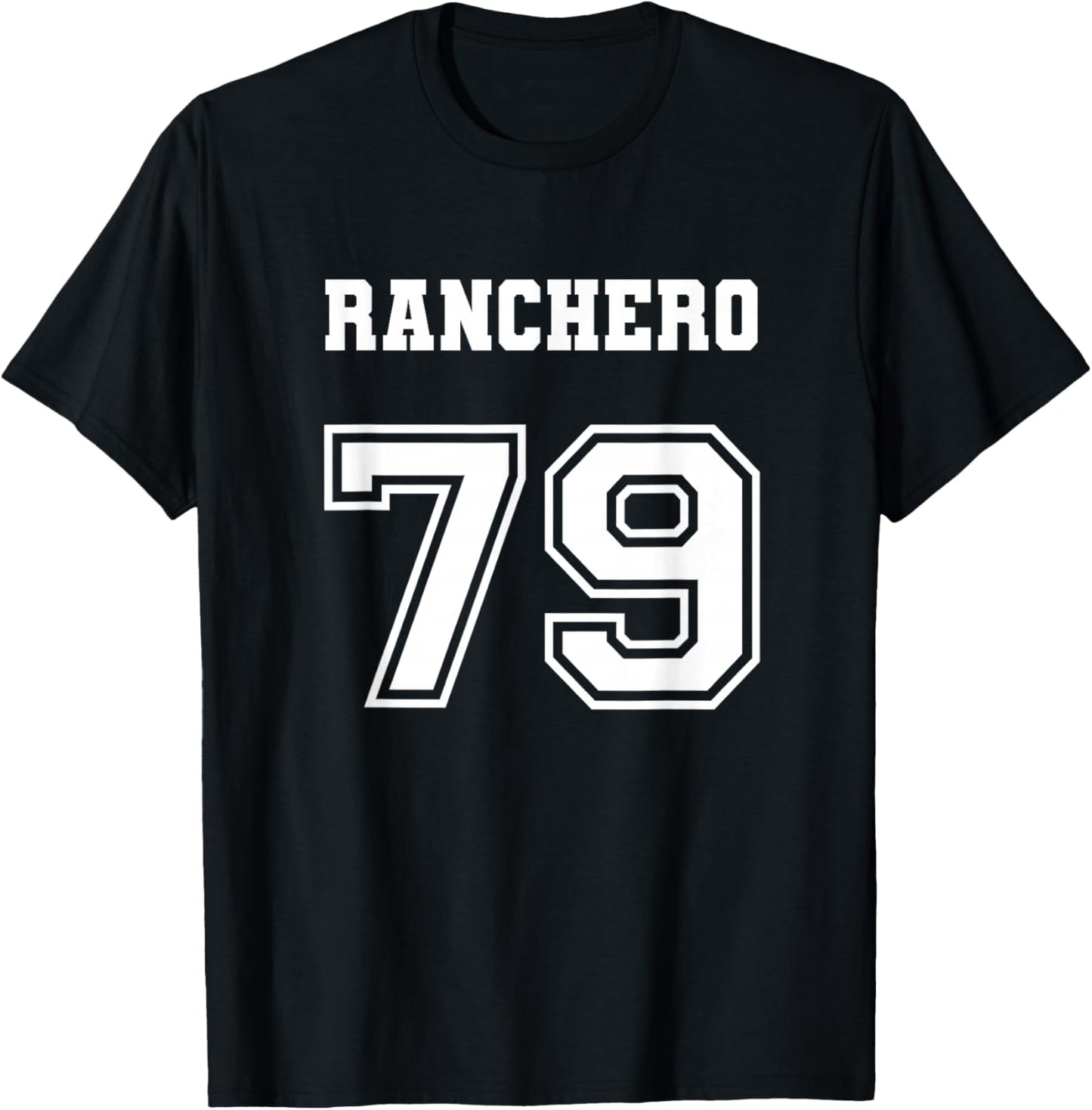 Jersey Style Ranchero 79 1979 Love Old School Pickup Car T-Shirt - T-Shirt | Black