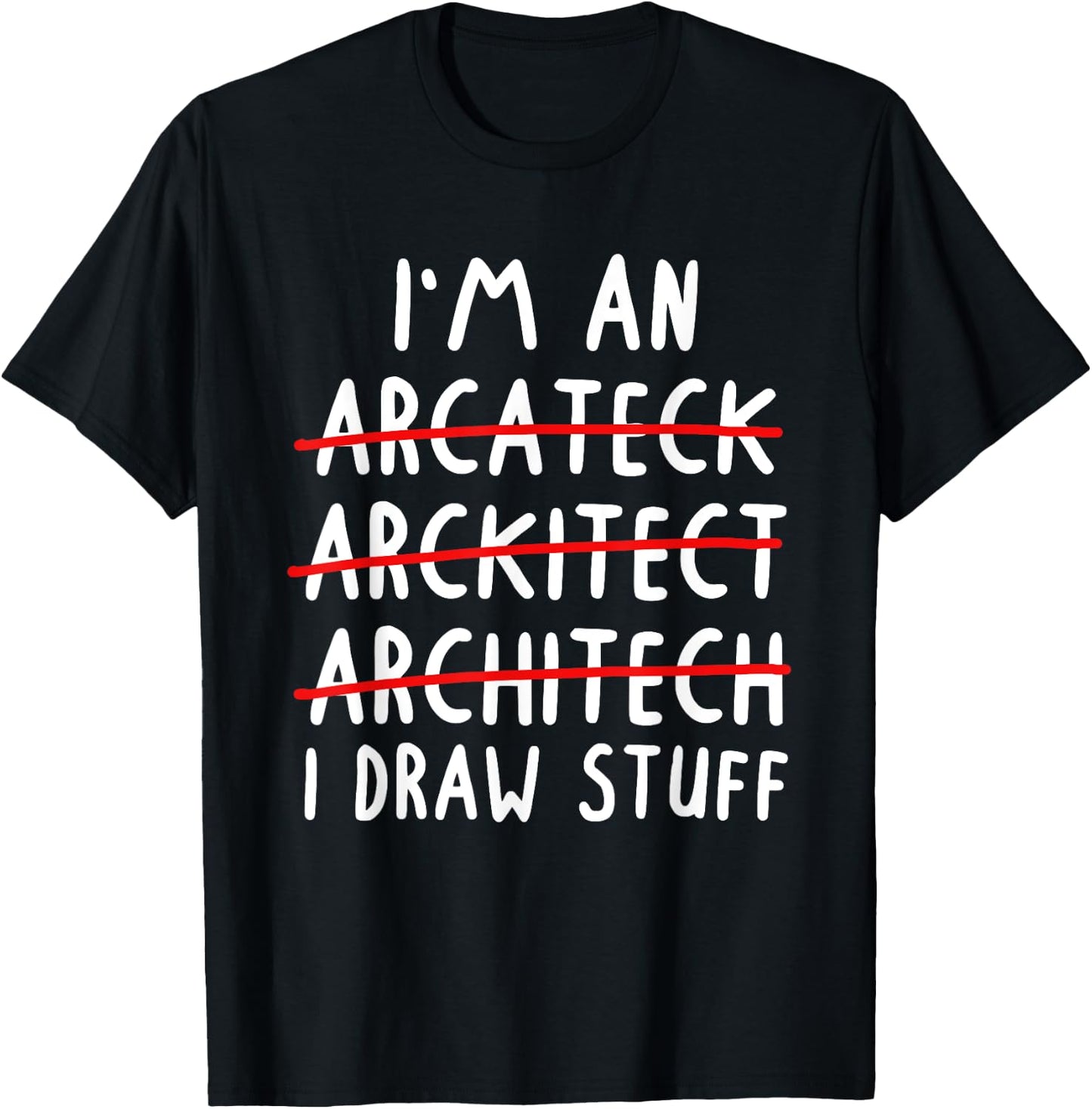 Funny Architect Art Men Women Future Architecture Pun Lovers T-Shirt - T-Shirt | Black