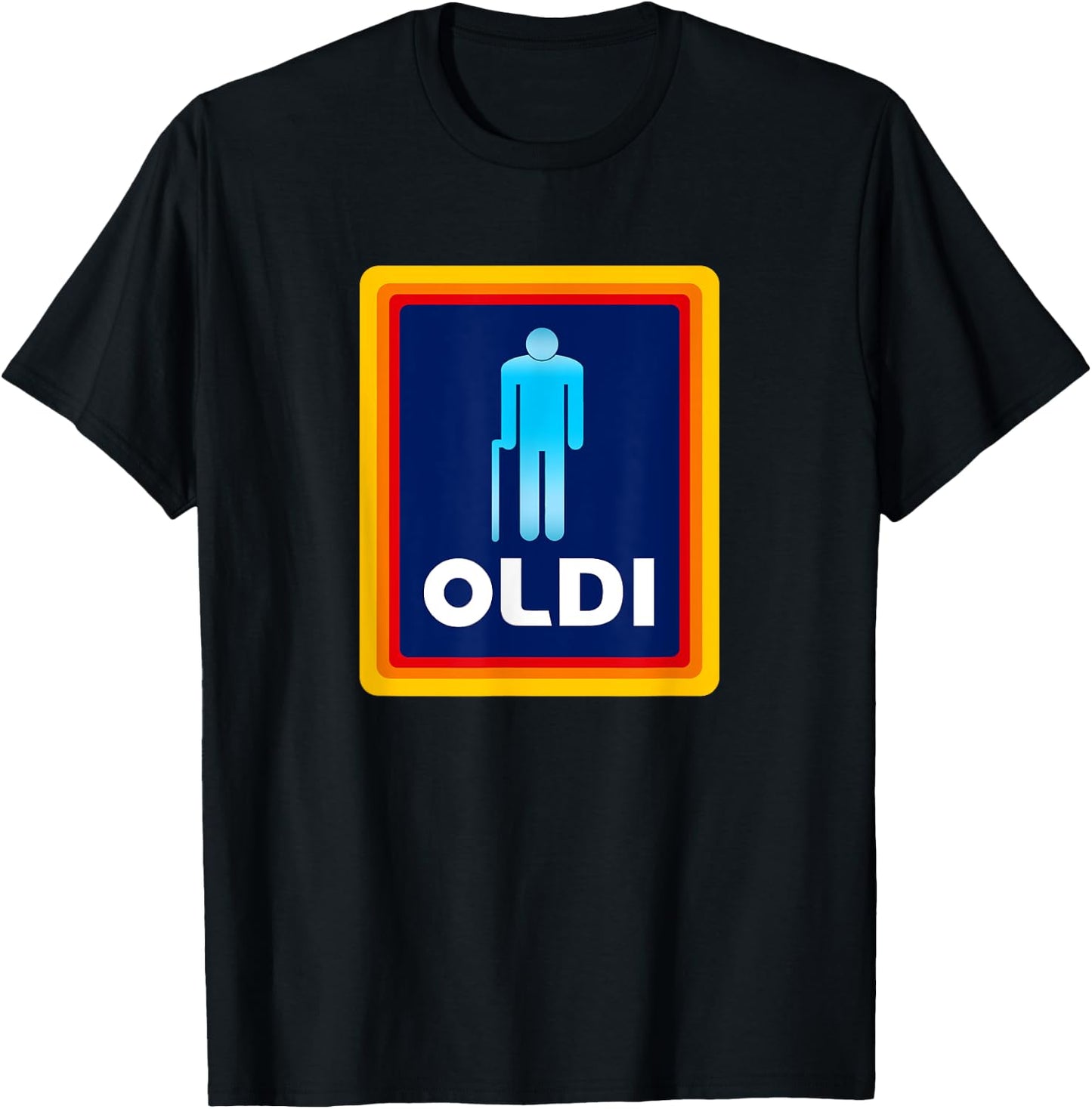Oldi Hilarious Bday Humor Birthday Present Men T-Shirt - T-Shirt | Black
