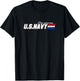 Real American Heroes - Us Navy T-Shirt - T-Shirt | Black