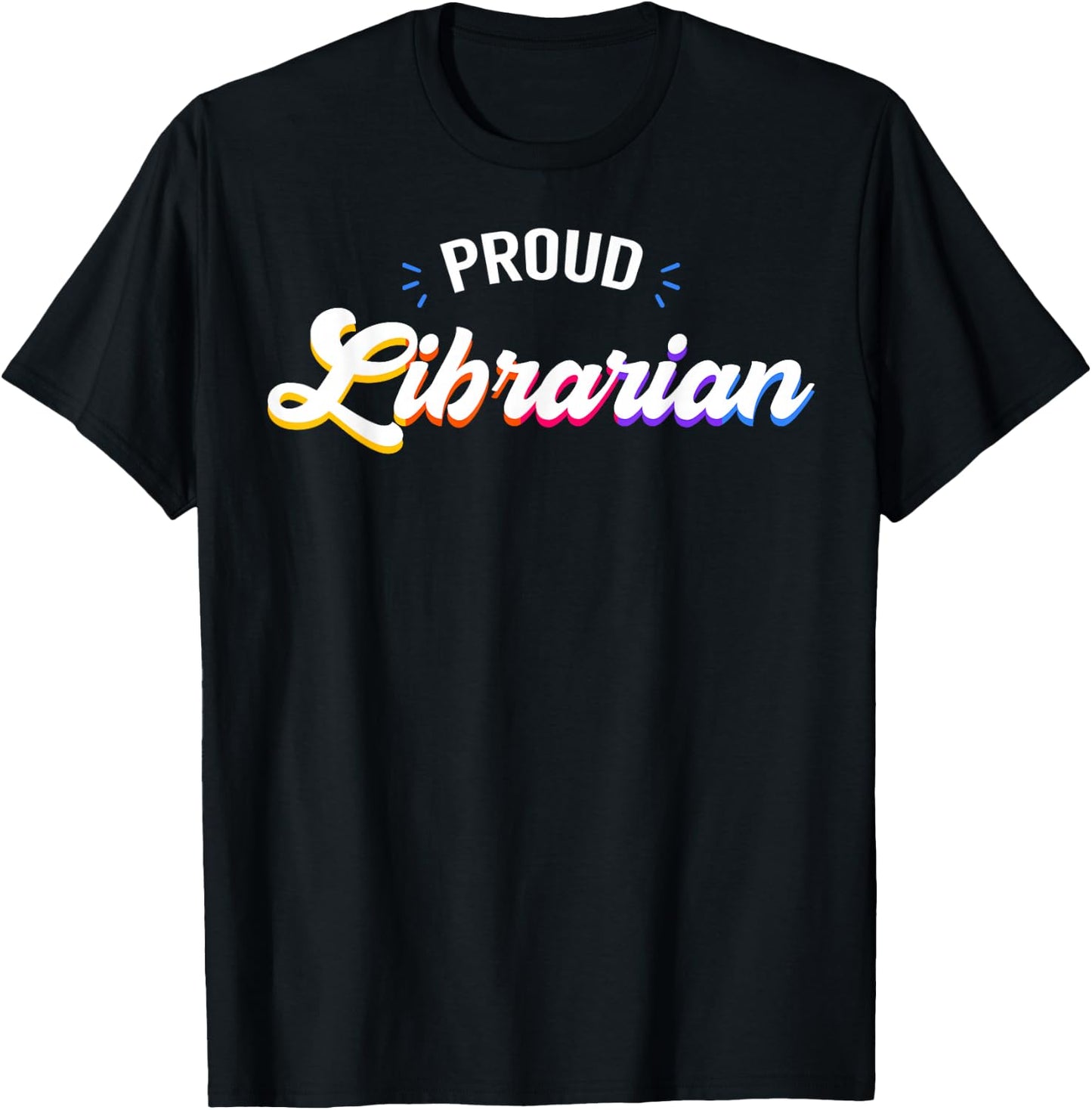 Proud Librarian Job T-Shirt - T-Shirt | Black