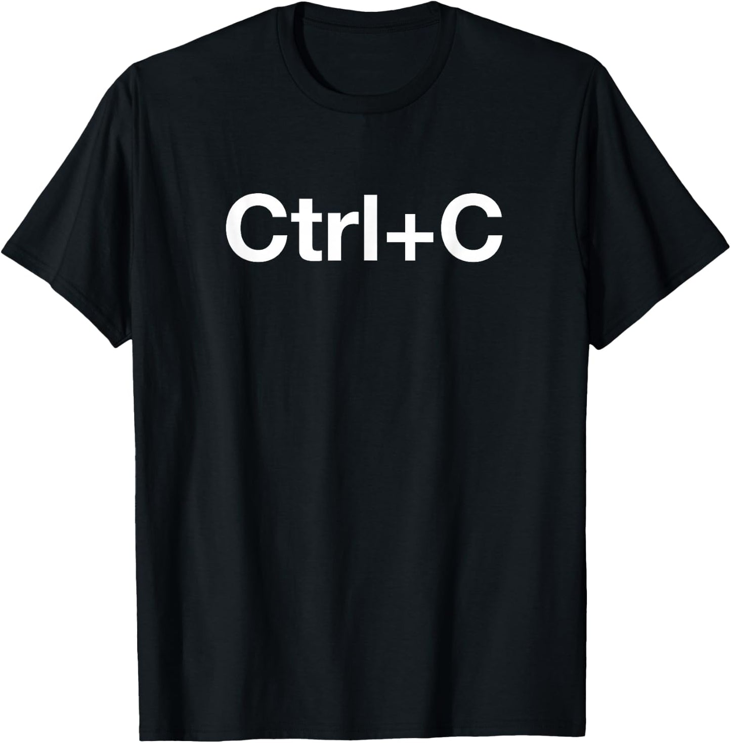 Ctrl C Shirt Family Matching Shirts Ctrl C Ctrl V Shirts T-Shirt - T-Shirt | Black