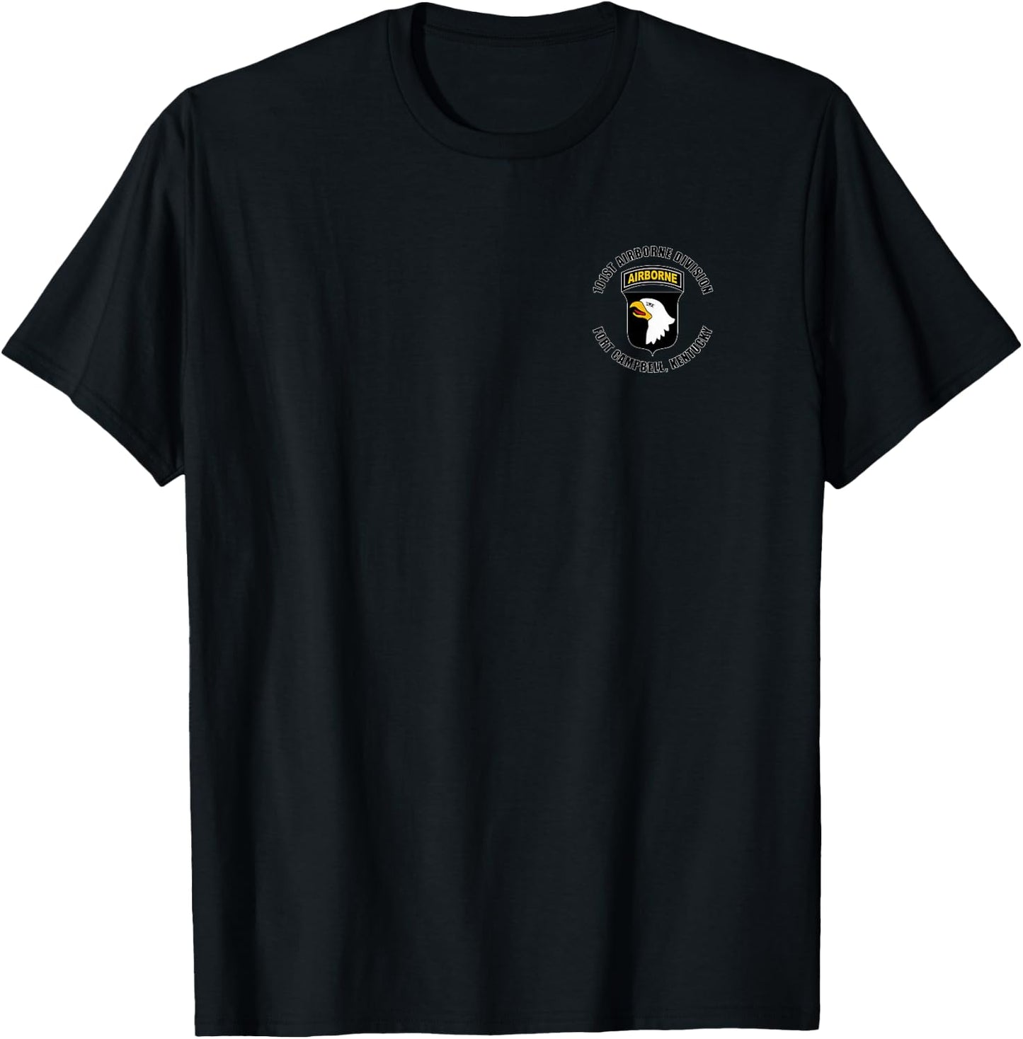 101st Airborne Division Fort Campbell Kentucky Veteran T-Shirt - T-Shirt | Black