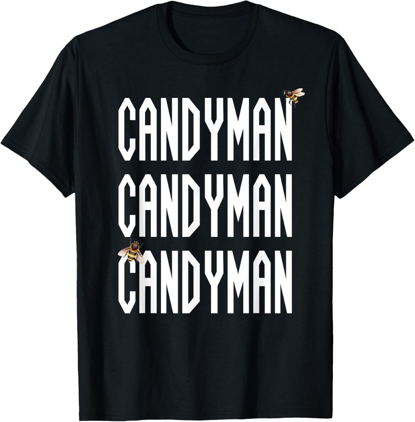Candyman Bees Funny Urban Legend Scary Halloween T-Shirt - T-Shirt | Black