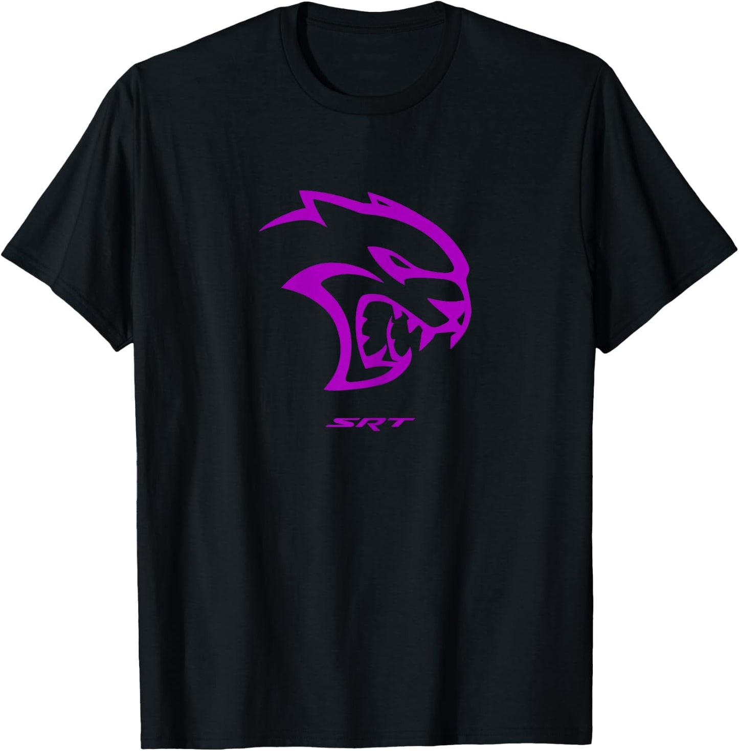 Dodge Hellcat Purple T-Shirt - T-Shirt | Black