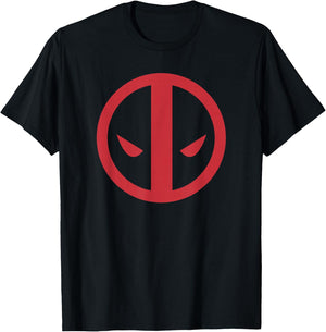 Marvel Deadpool Simple Logo T-Shirt - T-Shirt | Black