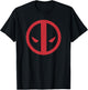 Marvel Deadpool Simple Logo T-Shirt - T-Shirt | Black