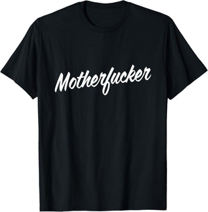 Motherfucker - Him - Husband & Wife Couples Matching T-Shirt - T-Shirt | Black