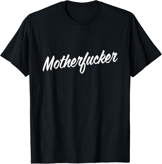Motherfucker - Him - Husband & Wife Couples Matching T-Shirt - T-Shirt | Black