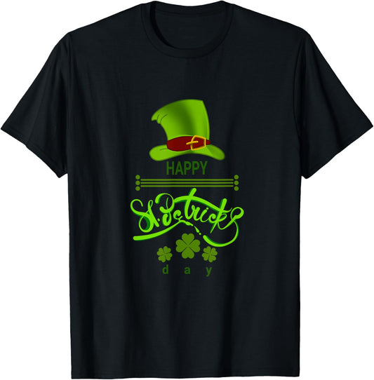 Happy St. Patrick's Day T-Shirt - T-Shirt | Black