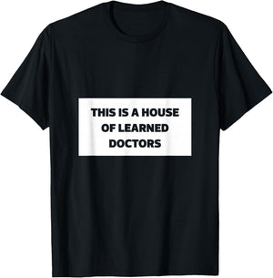 This is a House of Learned Doctors Mothers day and grandma T-Shirt - T-Shirt | Black