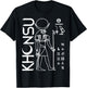 Nerdy Khonsu Egyptian Mythology Moon God Comic Hero Teacher Women Kids T-Shirt - T-Shirt | Black