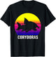 Corydora Catfish Sunset Aquarium Fish Tank Lovers T-Shirt - T-Shirt | Black