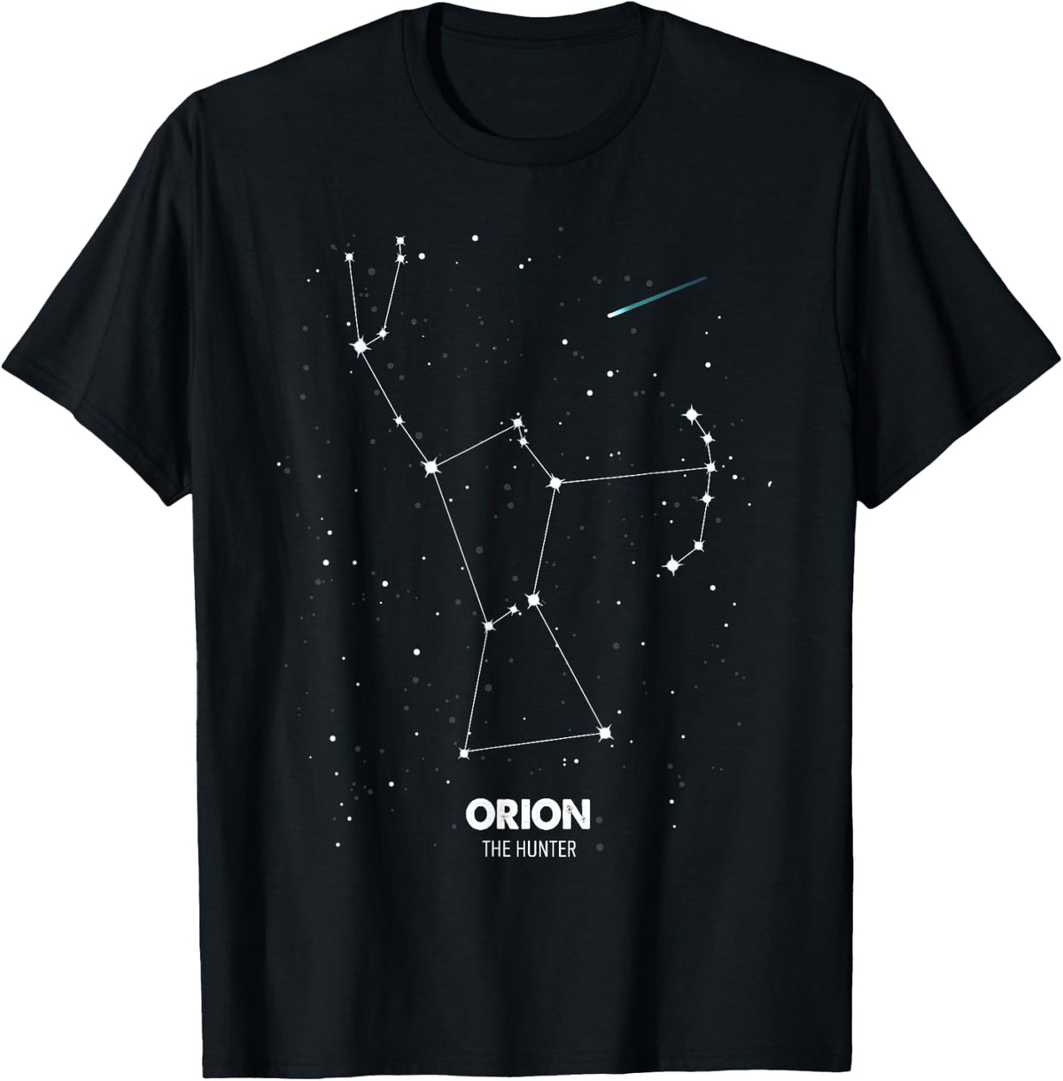 Orion Constellation Of Orion The Hunter Orion Star Astronomy T-Shirt - T-Shirt | Black