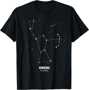 Orion Constellation Of Orion The Hunter Orion Star Astronomy T-Shirt - T-Shirt | Black