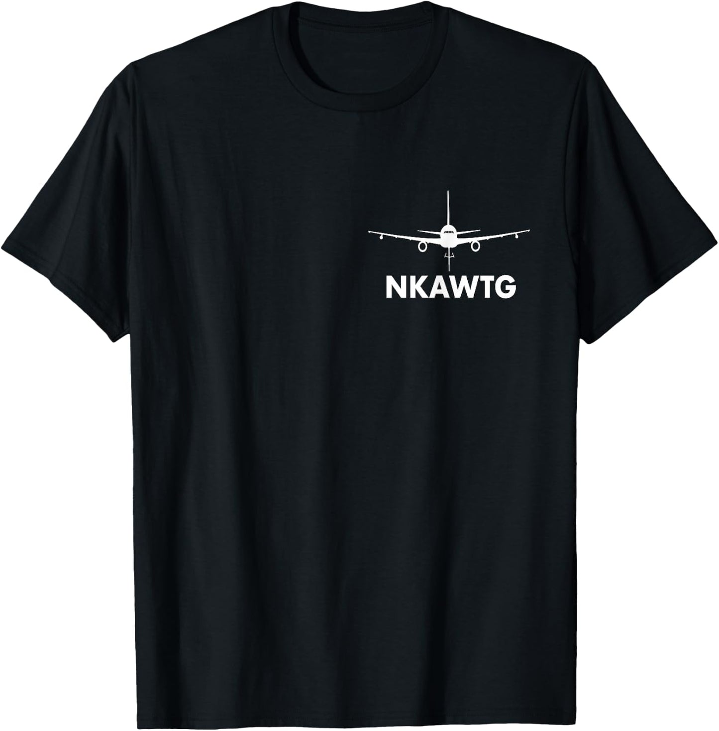 I'd Rather Be Passing Gas T Shirt KC46 NKAWTG Tanker Pilot T-Shirt - T-Shirt | Black