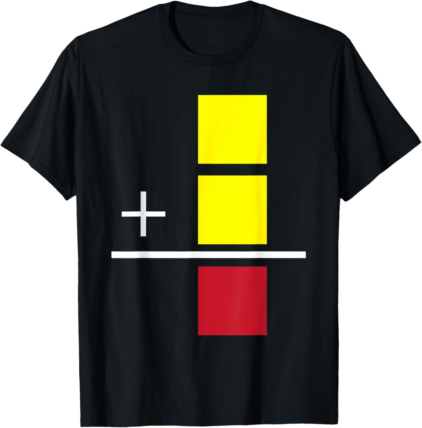 Soccer Yellow Red Card Referee Funny Sports Lovers Gifts T-Shirt - T-Shirt | Black