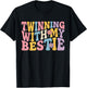 Cute Friends Twinning With My Bestie Spirit Week Girl T-Shirt - T-Shirt | Black