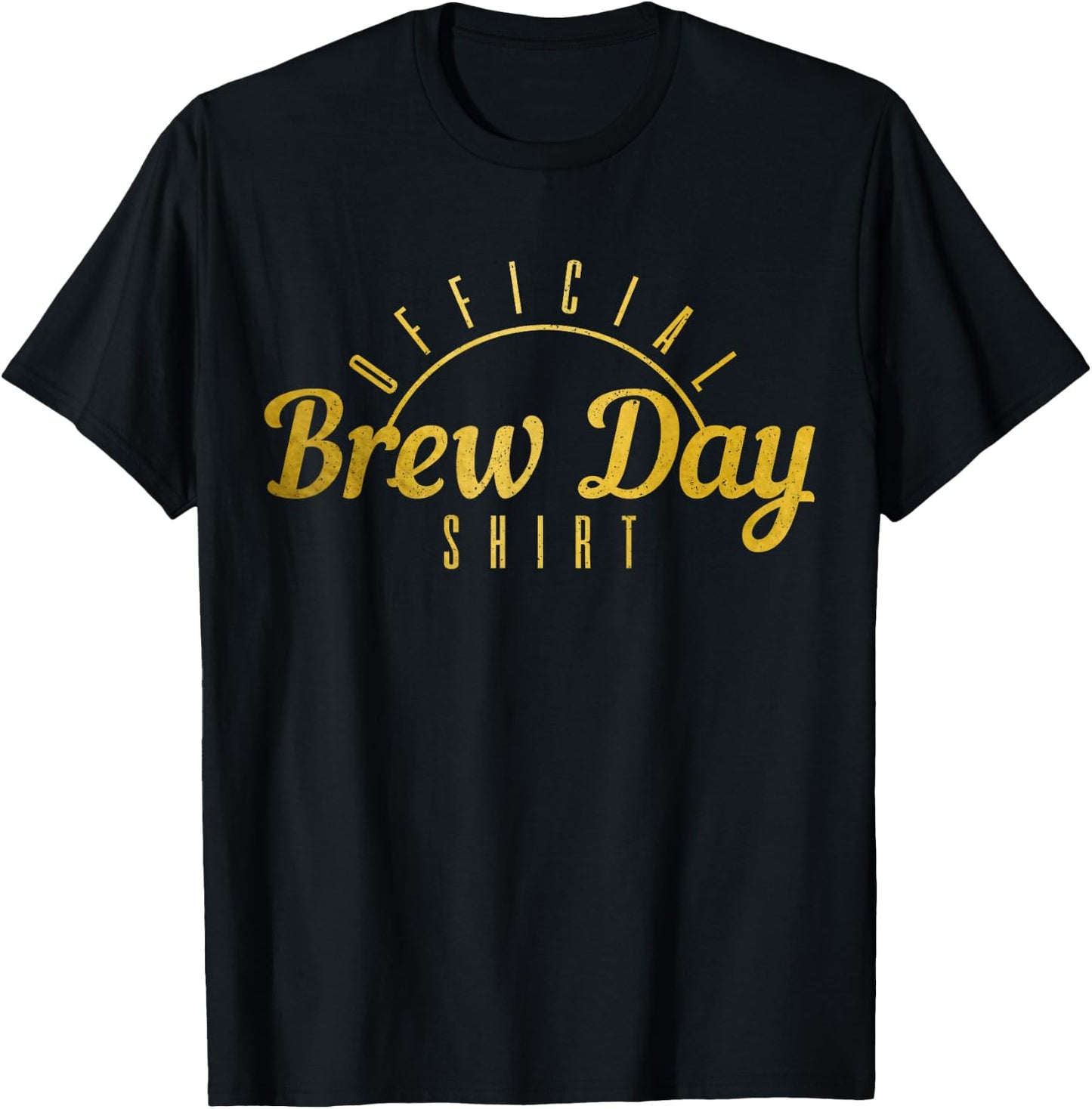 Brewmaster Craft Beer Funny Official Brewing Day T-Shirt - T-Shirt | Black