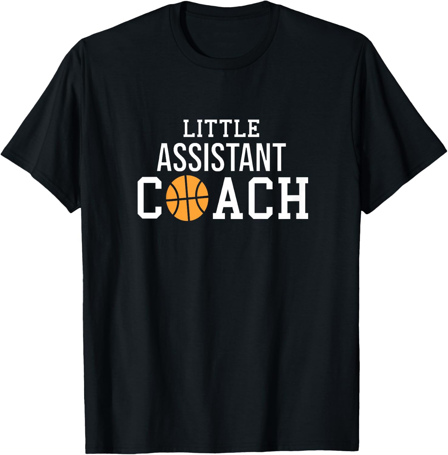 Basketball Coach Gift Shirt for Child Assistant Coach T-Shirt - T-Shirt | Black