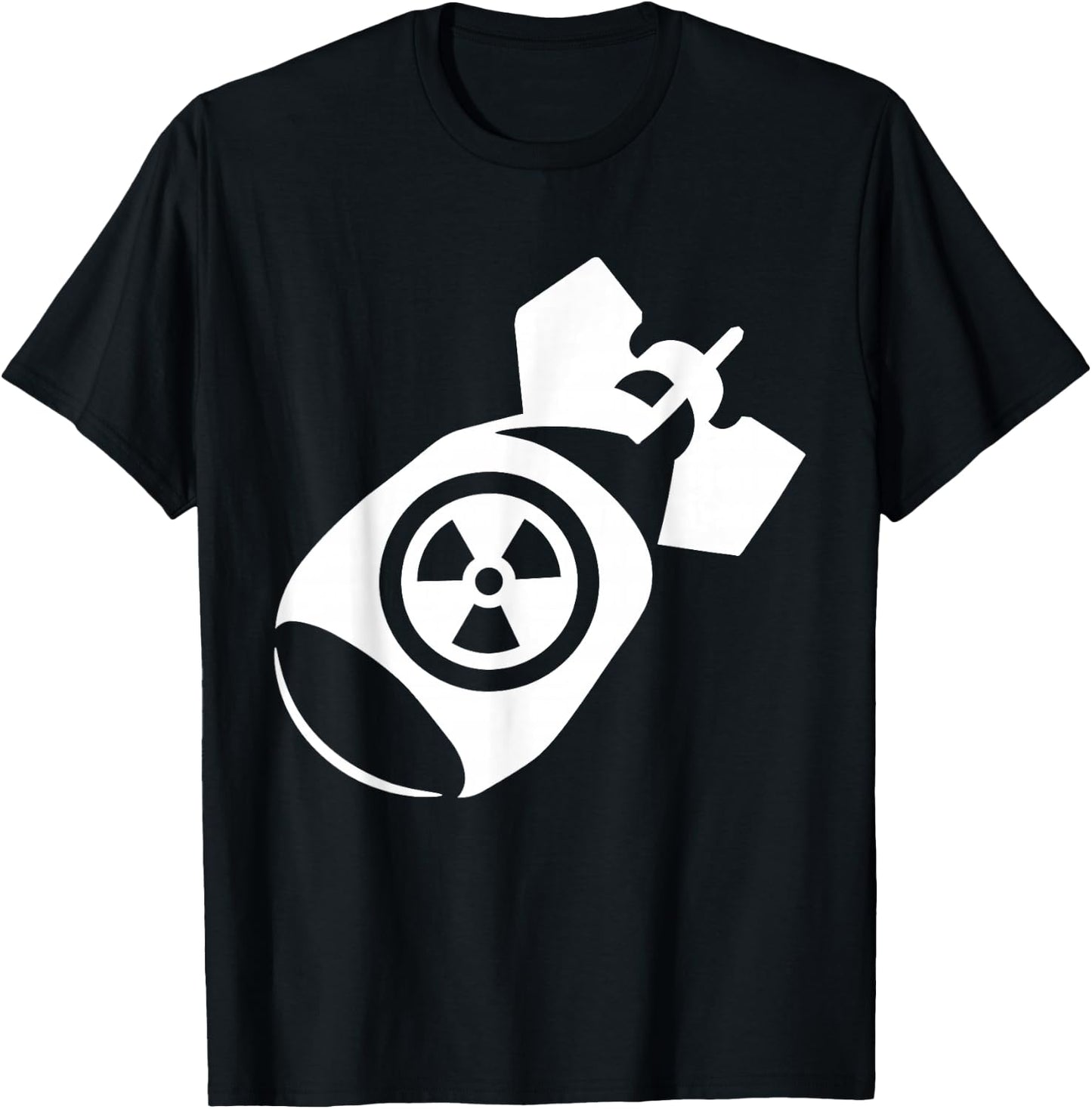 Atomic Bomb Gift - Nuclear Fission Physics Nuclear War T-Shirt - T-Shirt | Black