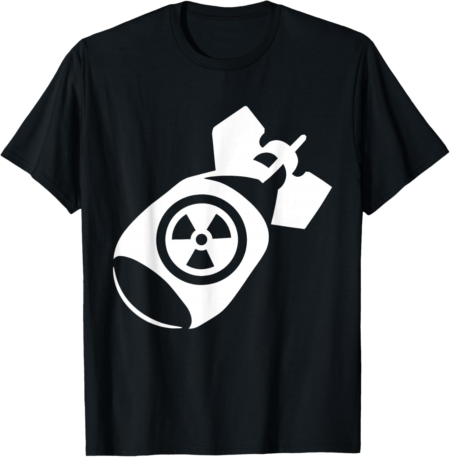 Atomic Bomb Gift - Nuclear Fission Physics Nuclear War T-Shirt - T-Shirt | Black