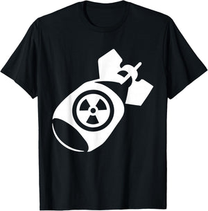 Atomic Bomb Gift - Nuclear Fission Physics Nuclear War T-Shirt - T-Shirt | Black
