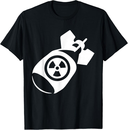 Atomic Bomb Gift - Nuclear Fission Physics Nuclear War T-Shirt - T-Shirt | Black