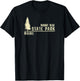 ME Maine Souvenir - Mount Blue State Park T-Shirt - T-Shirt | Black