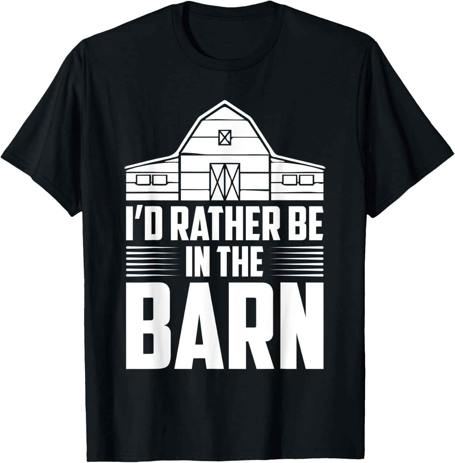 I’d rather be in the barn horse jockey lover derby game KY T-Shirt - T-Shirt | Black