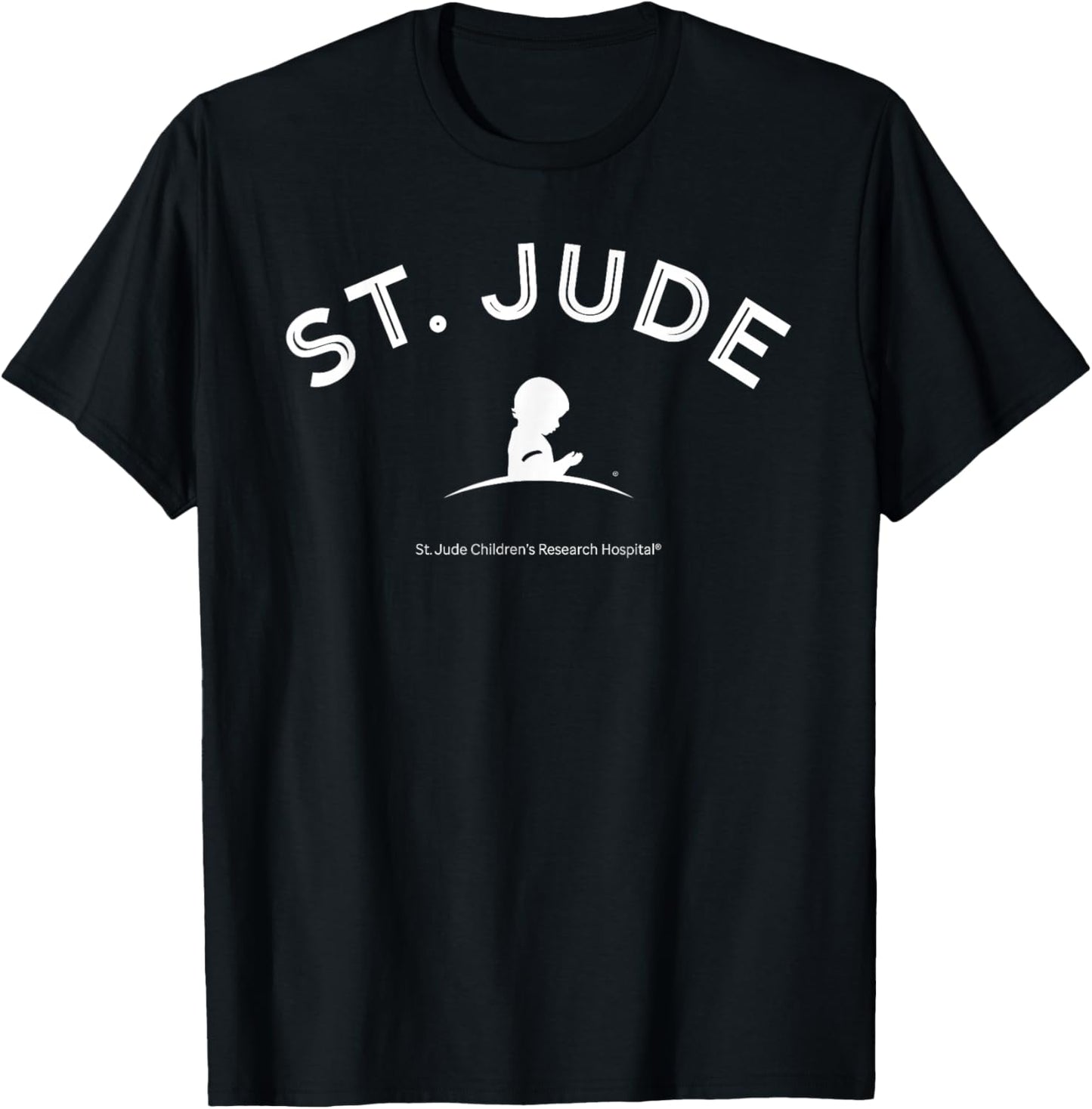 St. Jude Children's Research Hospital Logo T-Shirt - T-Shirt | Black