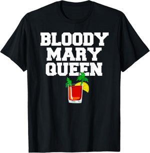 Bloody Mary Queen funny Bloody Mary Brunch T-Shirt - T-Shirt | Black