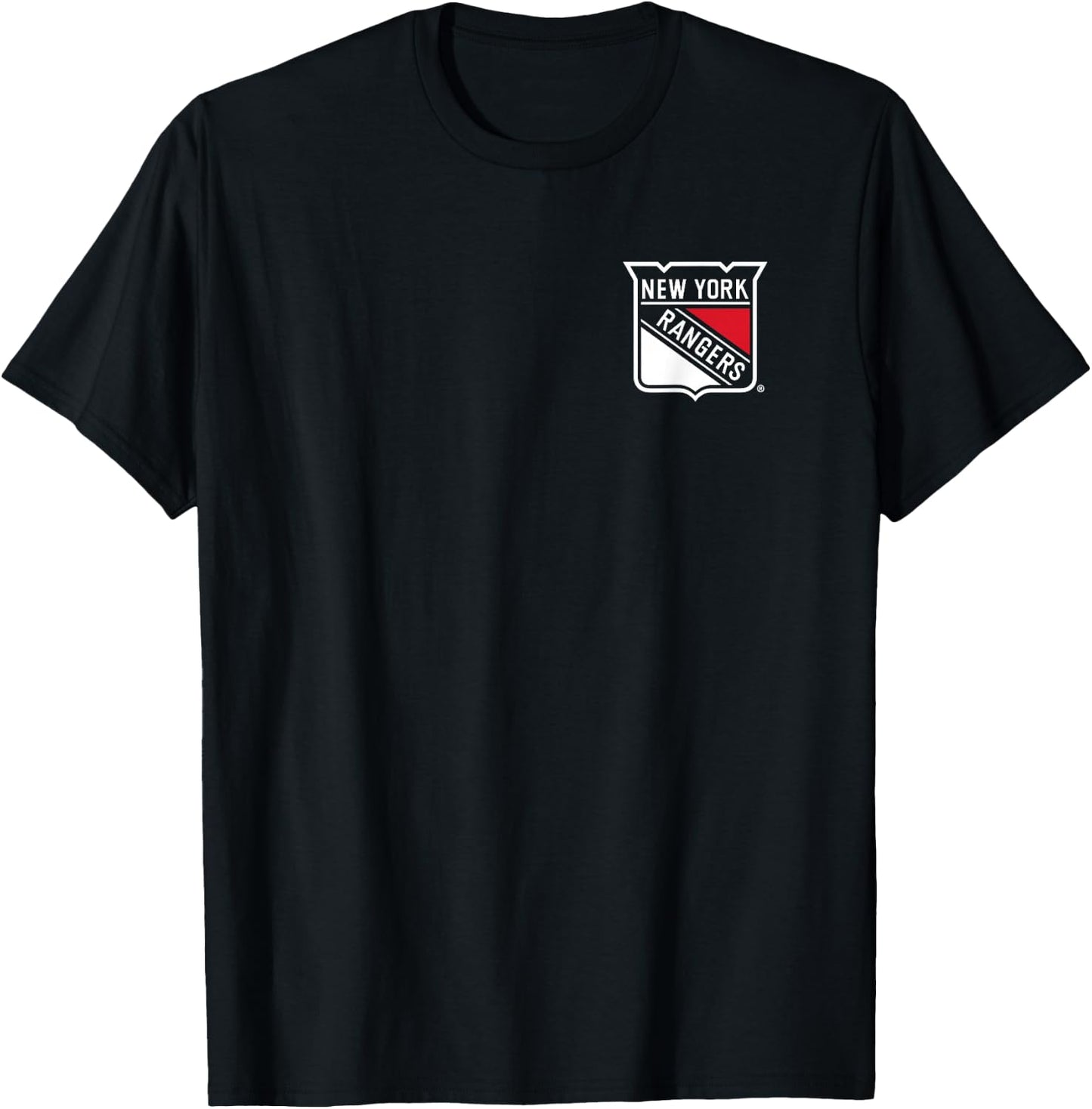New York Rangers Dad Back Royal NHL Officially Licensed T-Shirt - T-Shirt | Black