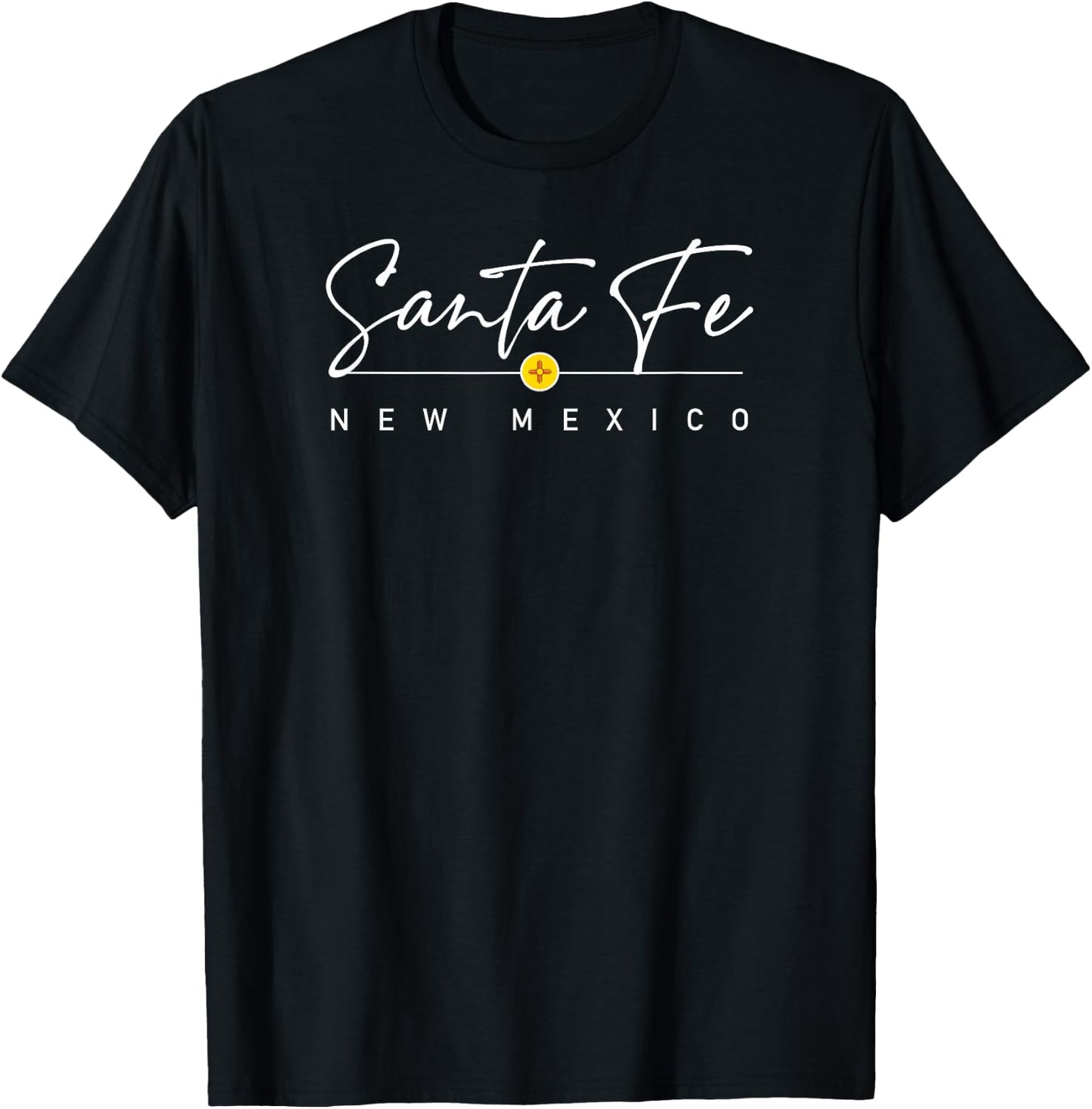Santa Fe, New Mexico T-Shirt - T-Shirt | Black