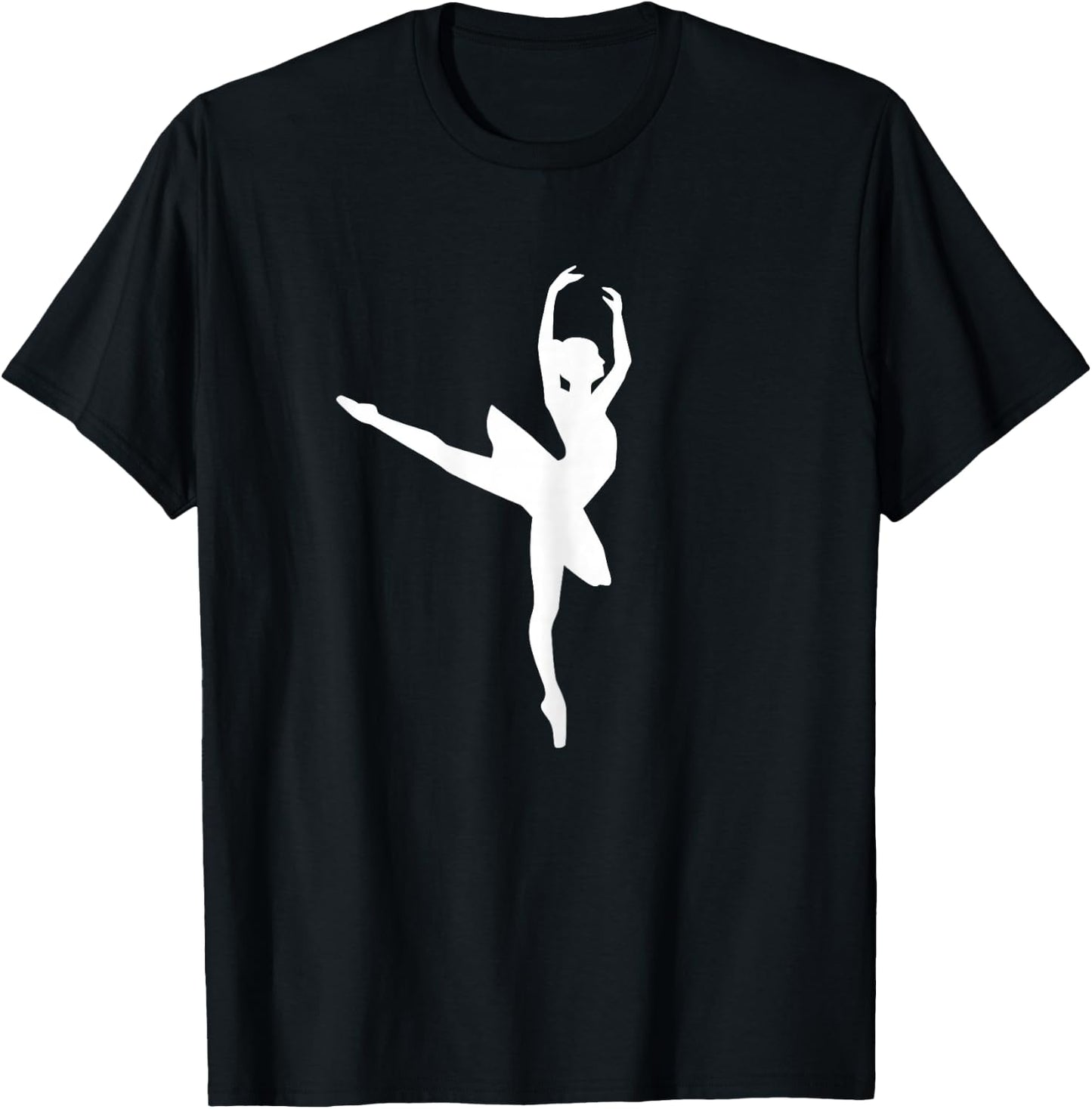 Ballet ballerina T-Shirt - T-Shirt | Black