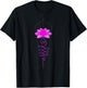 Unalome Tattoo Lotus Flower Tree Meditation Boho Zen Yoga T-Shirt - T-Shirt | Black