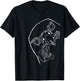 Funny Bird Peregrine Falcon T-Shirt - T-Shirt | Black
