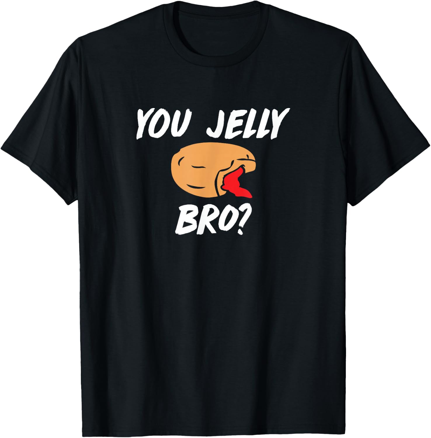 You Jelly Bro - Donut clothing T-Shirt - T-Shirt | Black