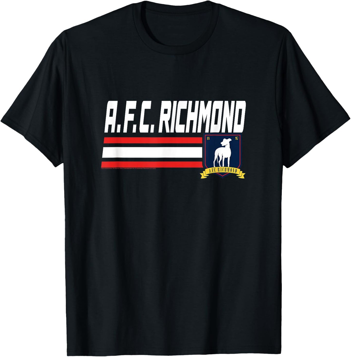 Ted Lasso AFC Richmond Soccer Logo T-Shirt - T-Shirt | Black